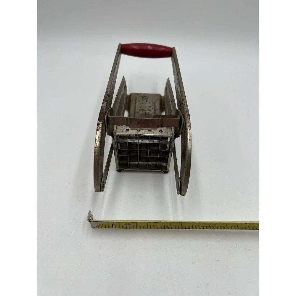 Vintage EKCO Wall Mount French Fry Potato Cutter Vegetable Slicer USA